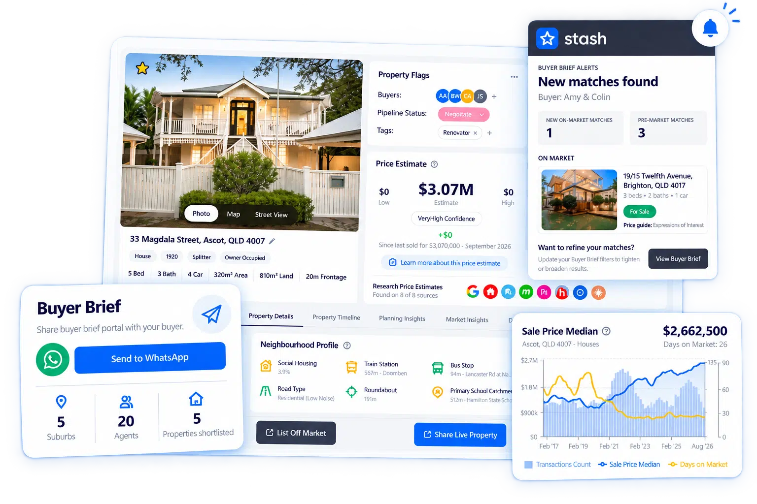 Stash for Buyers Agents
